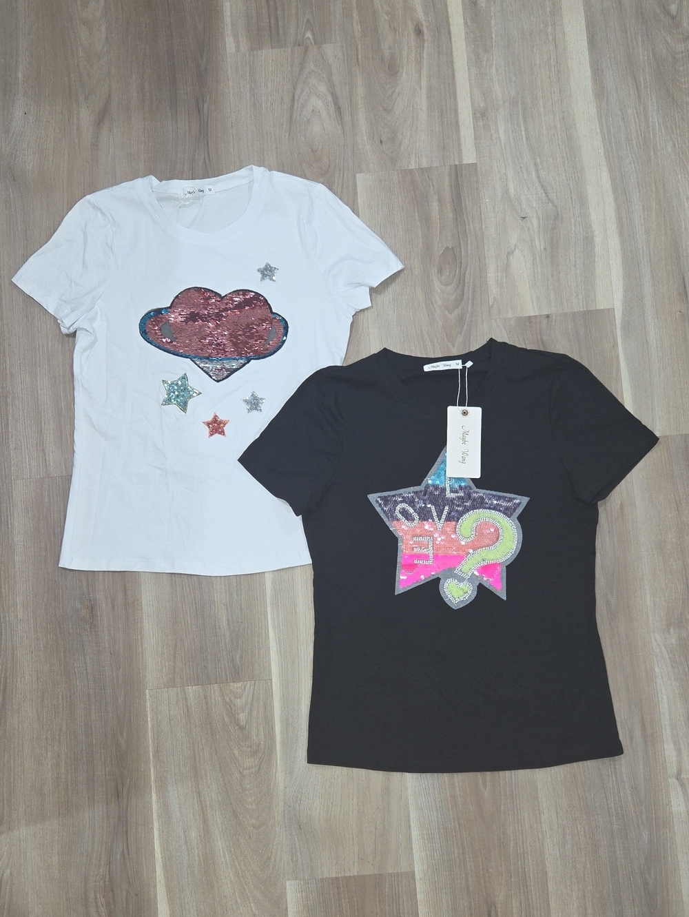 •Maybe Wang• Little Girls Short Sleeve Tee Bundle